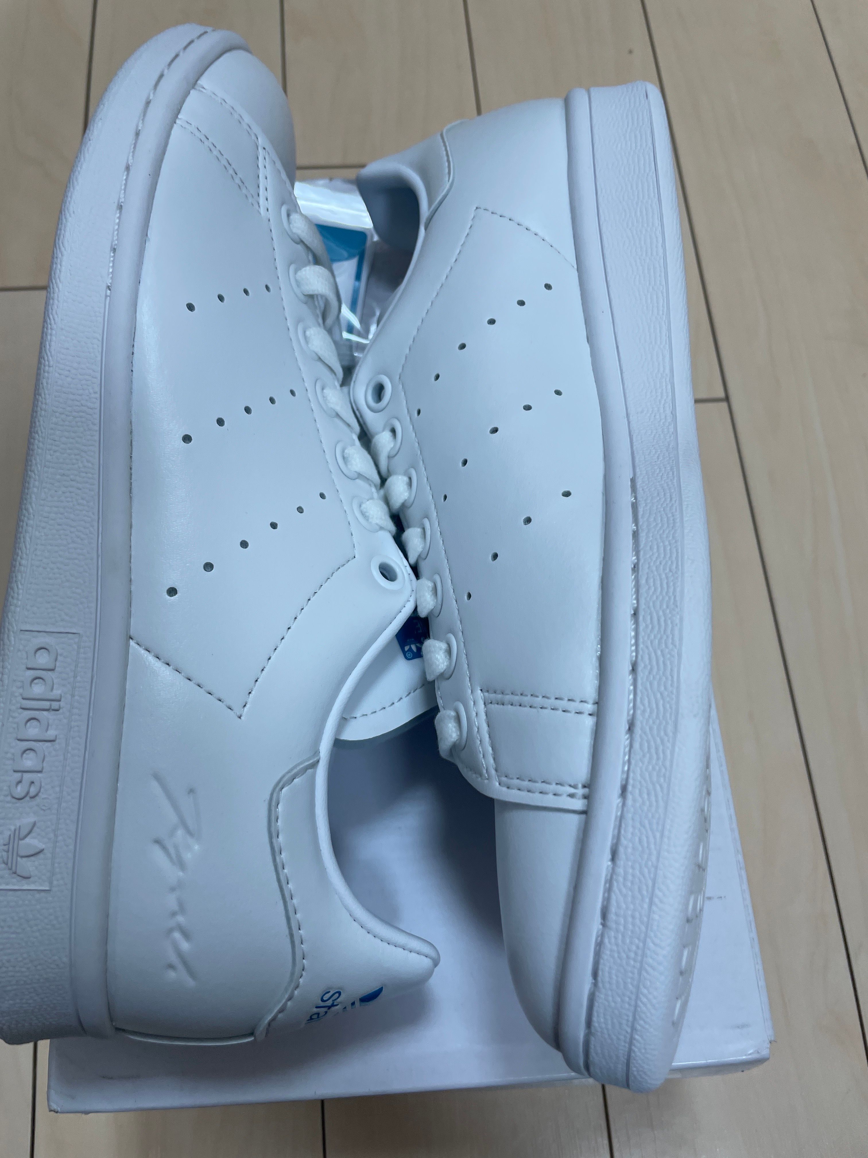 KYNE × adidas Stan Smith "White/Blue"