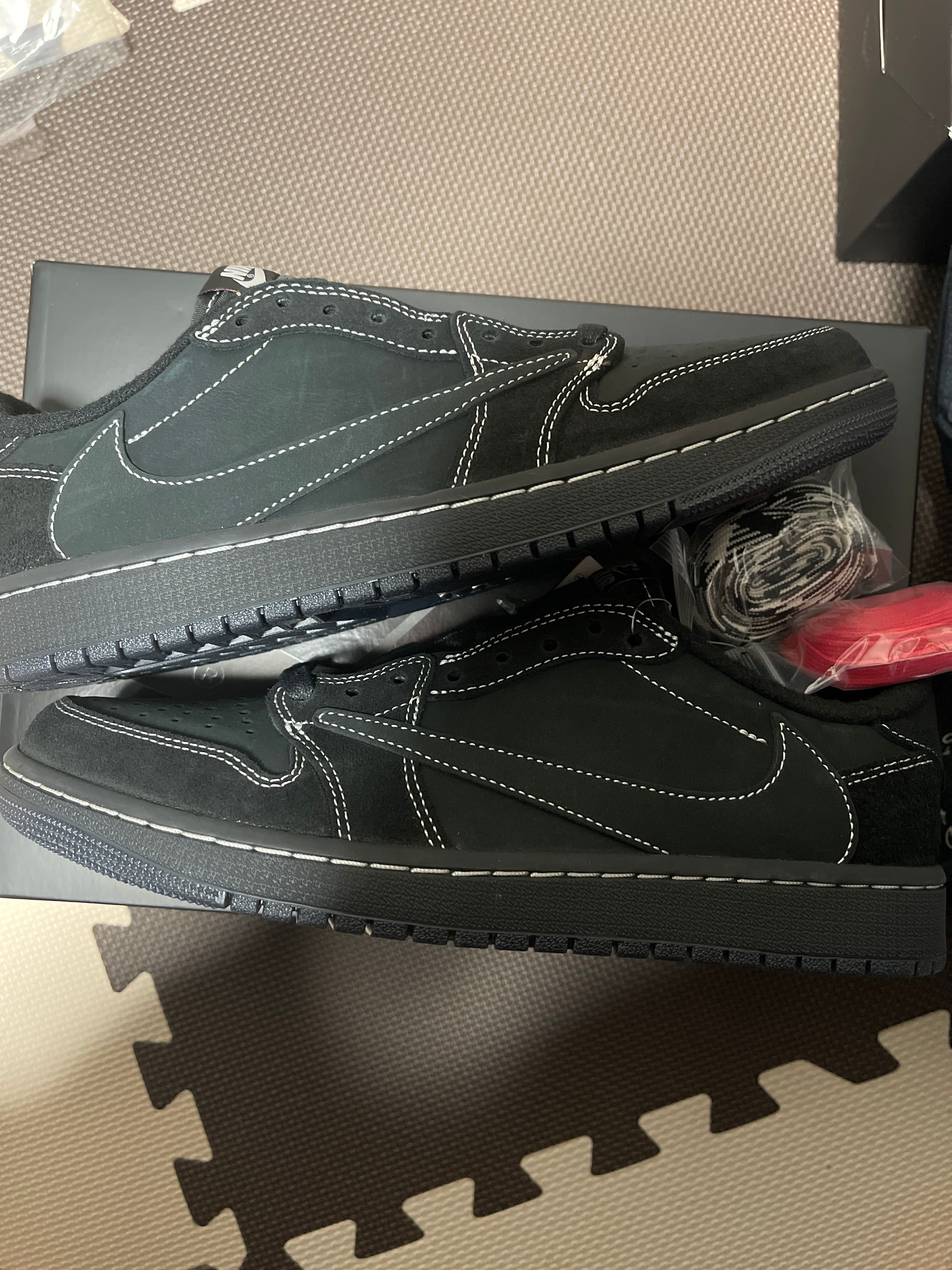 Travis Scott × Nike Air Jordan 1 Low OG SP "Black Phantom"