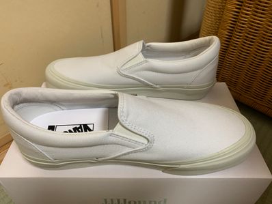 JJJJound × Vault by Vans Classic Slip-On VLT LX "White"