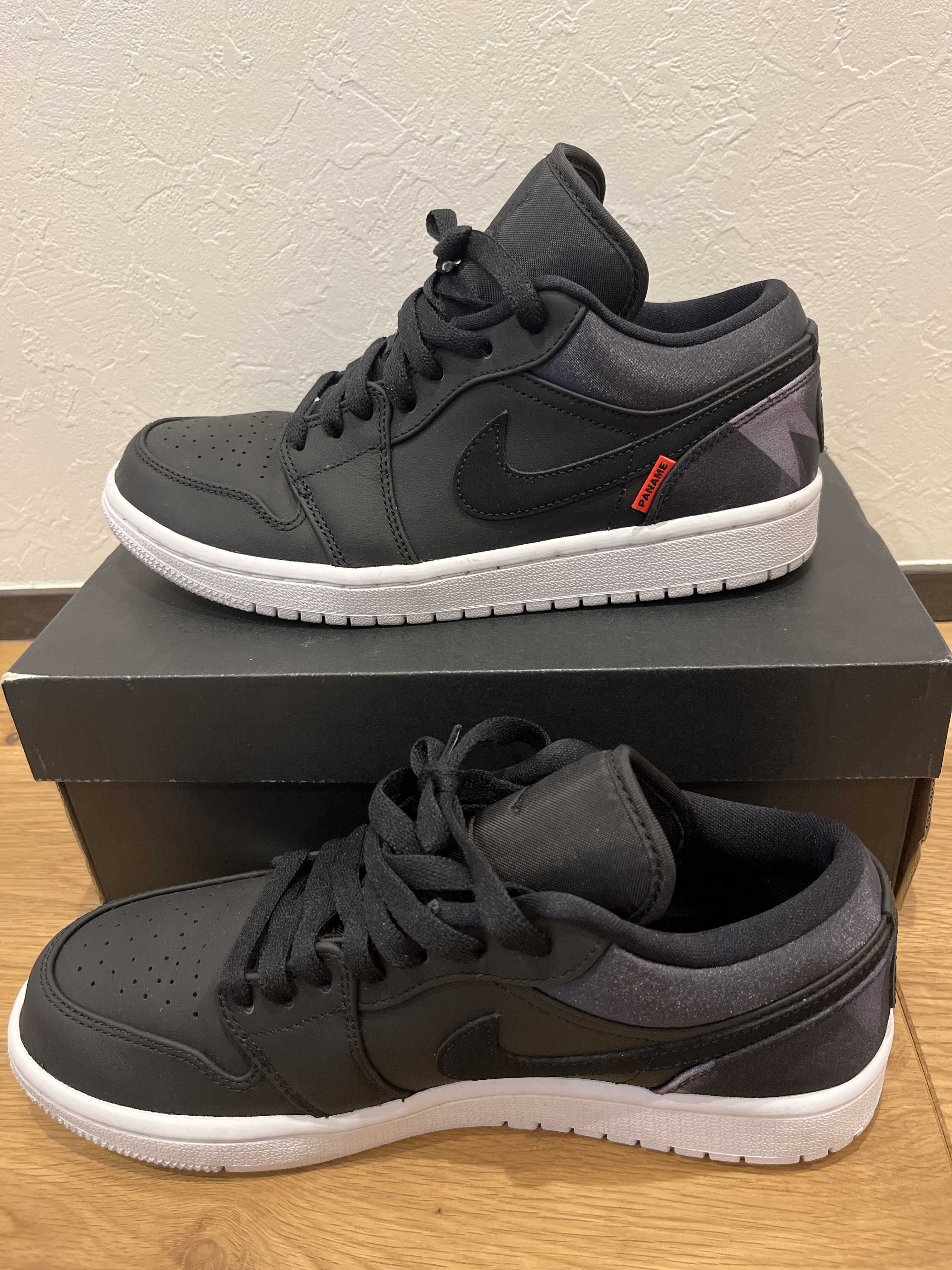 NIKE × PARIS SAINT GERMAIN AIR JORDAN 1 LOW PSG "BLACK"