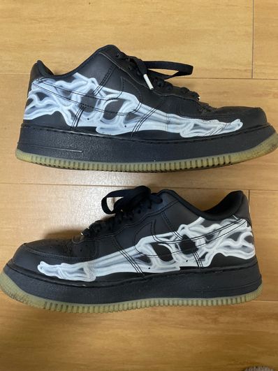 Nike Air Force 1 Low "Black Skeleton"