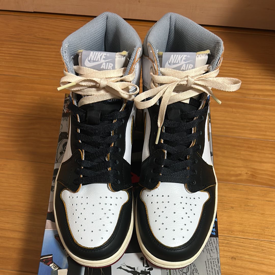 UNION × Nike Air Jordan 1 Retro High OG NRG "Varsity Red/Wolf Grey"