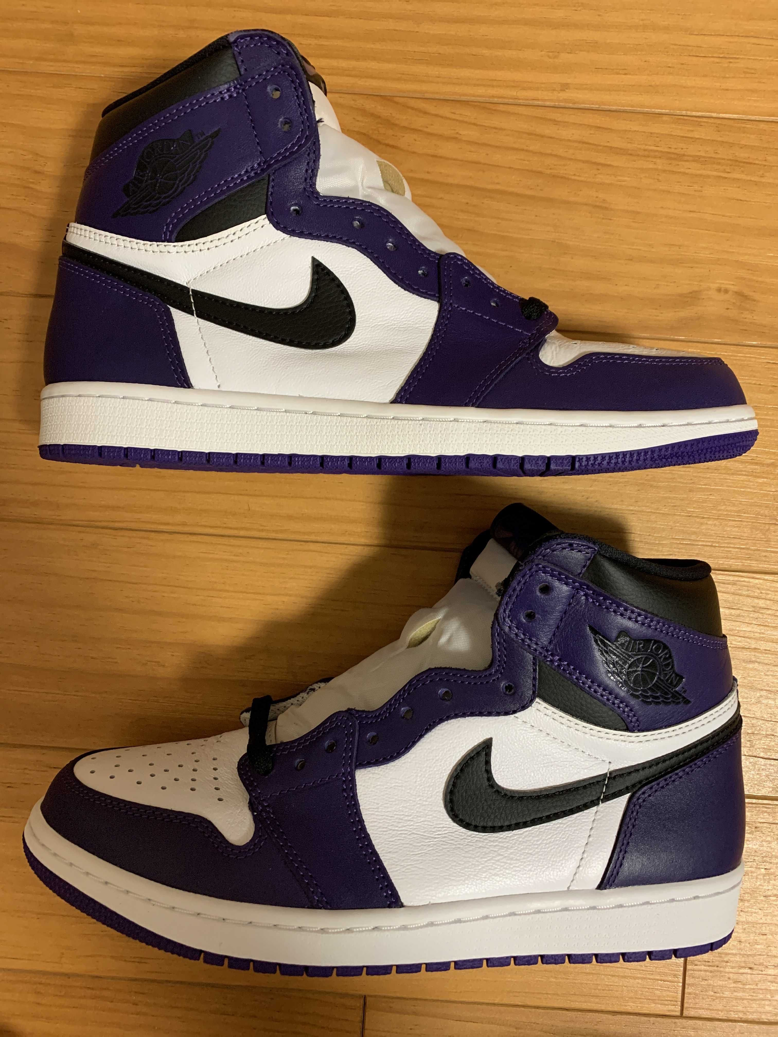 Nike Air Jordan 1 Retro High OG "Court Purple White/Black" (2020)