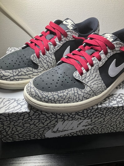 Nike Air Jordan 1 Retro Low OG "Black Cement"