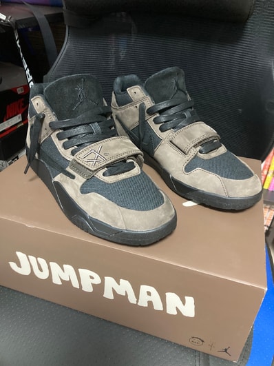 Travis Scott × Nike Jordan Jumpman Jack TR CJ1 T-Rexx "Black and Dark Mocha"