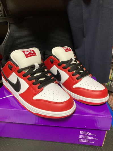Nike SB Dunk Low Pro "J-Pack Chicago/Varsity Red and White"