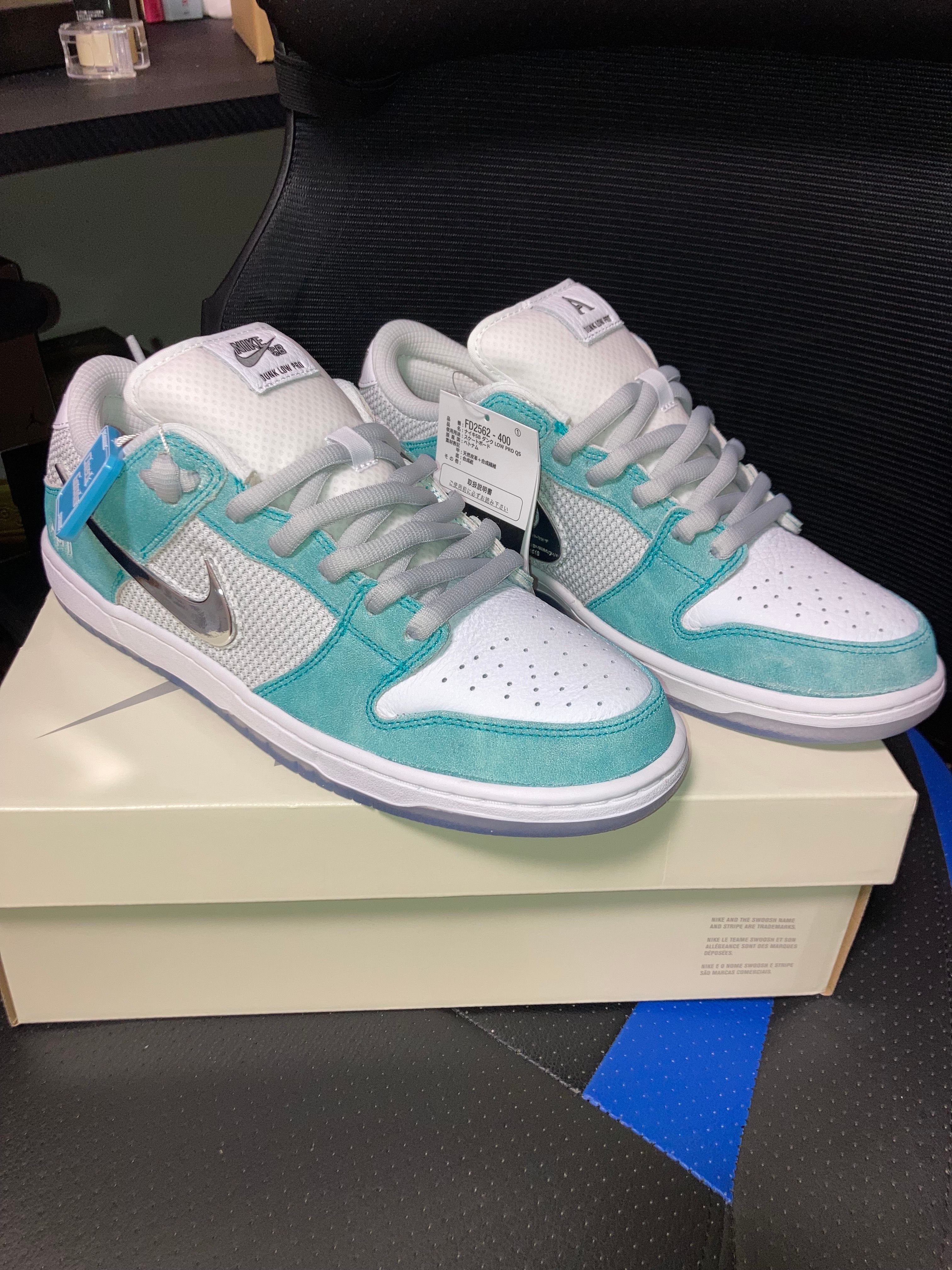 APRIL SKATEBOARDS × Nike SB Dunk Low Pro QS "White and Multi-Color"