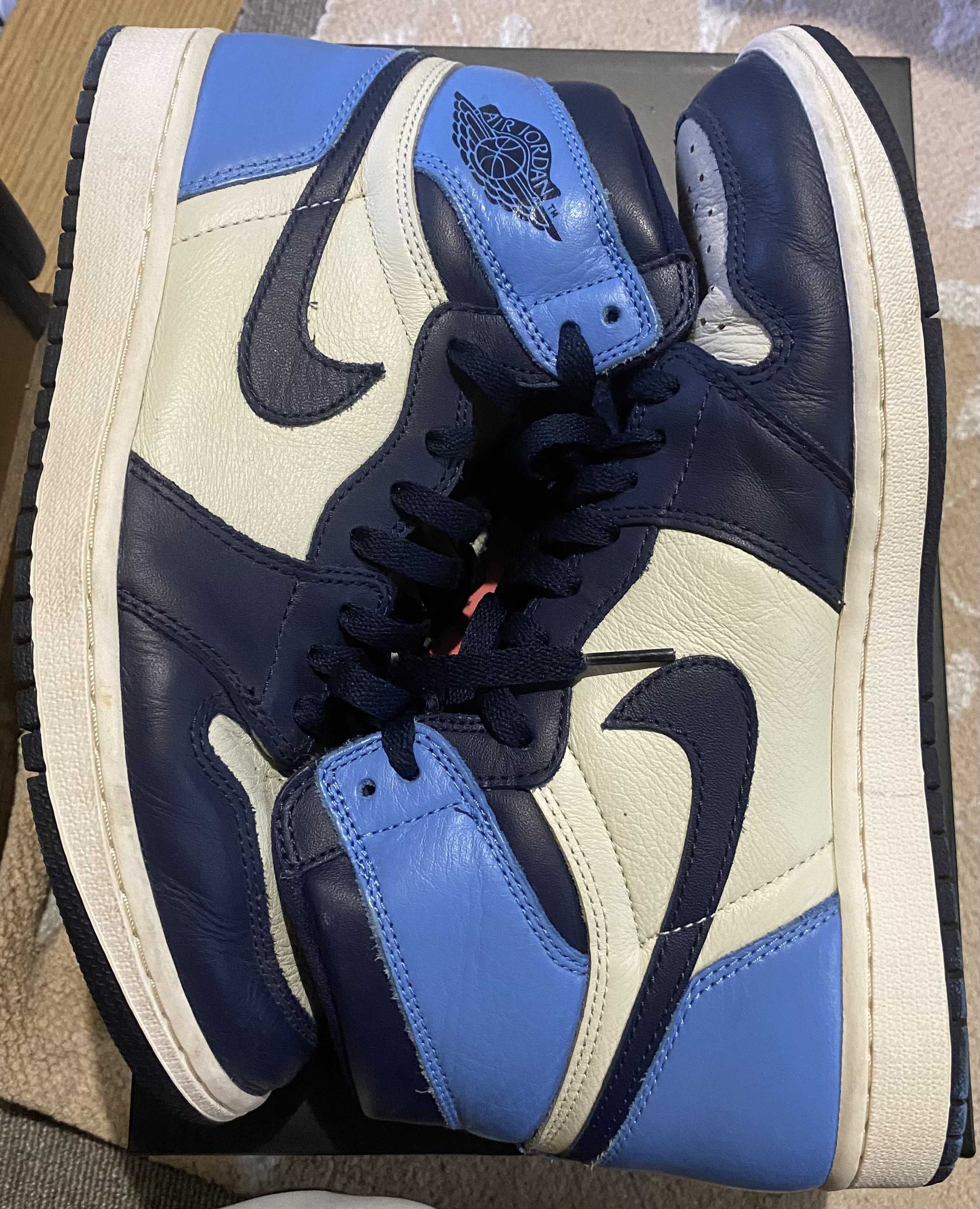 Nike Air Jordan 1 Retro High OG "Obsidian/University Blue"
