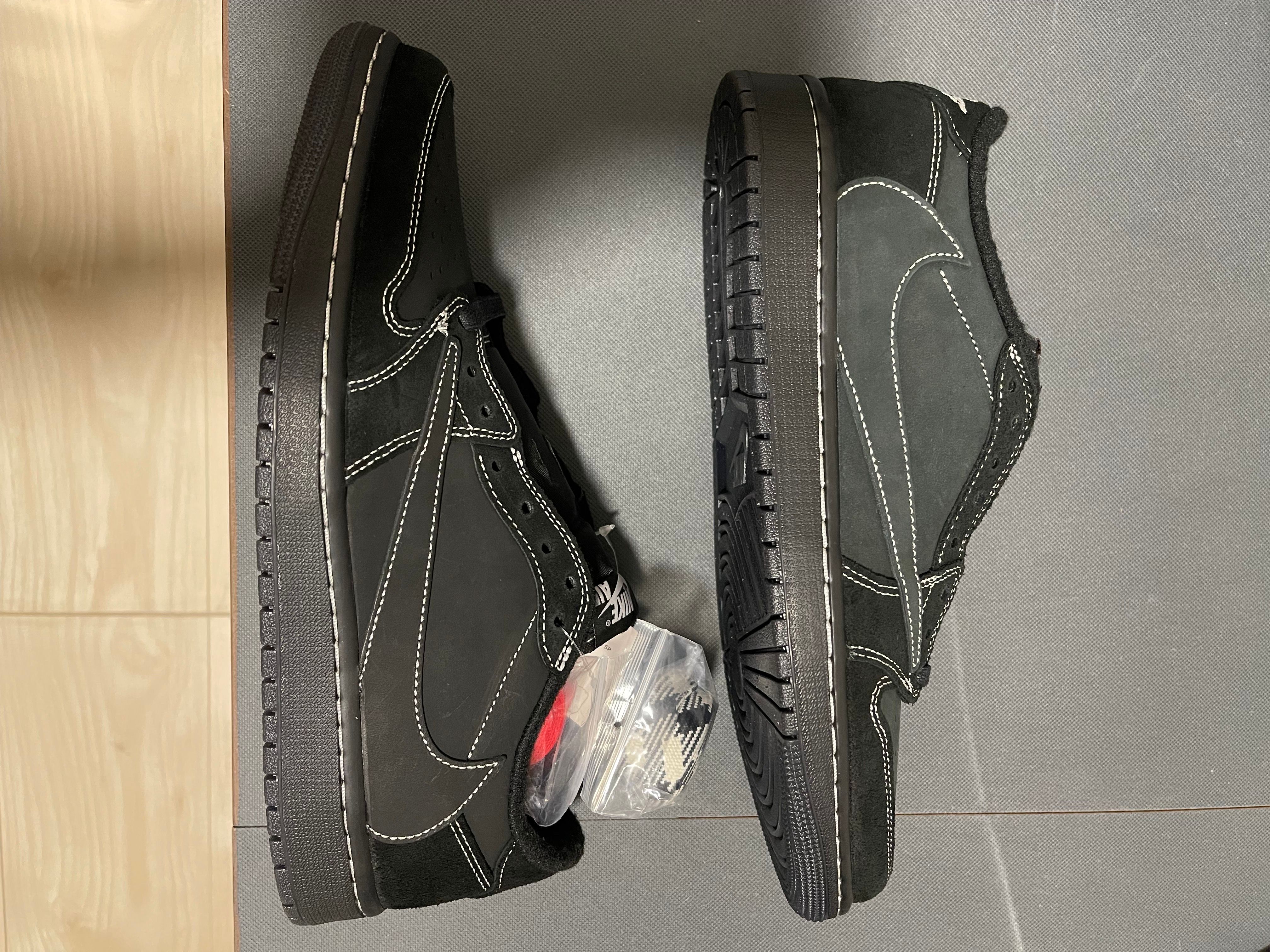 Travis Scott × Nike Air Jordan 1 Low OG SP "Black Phantom"