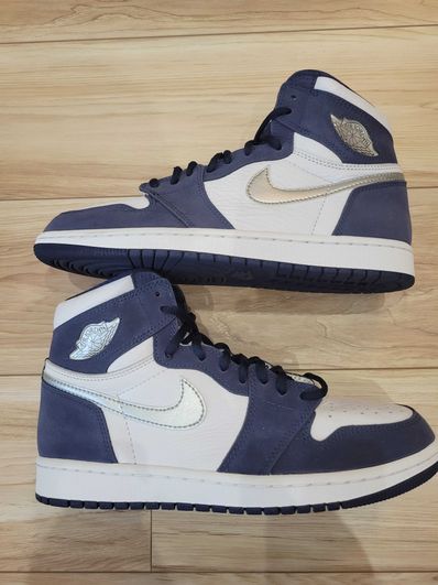 Nike Air Jordan 1 High OG CO.JP "White/Midnight Navy" (2020)(ブリーフケースなし)