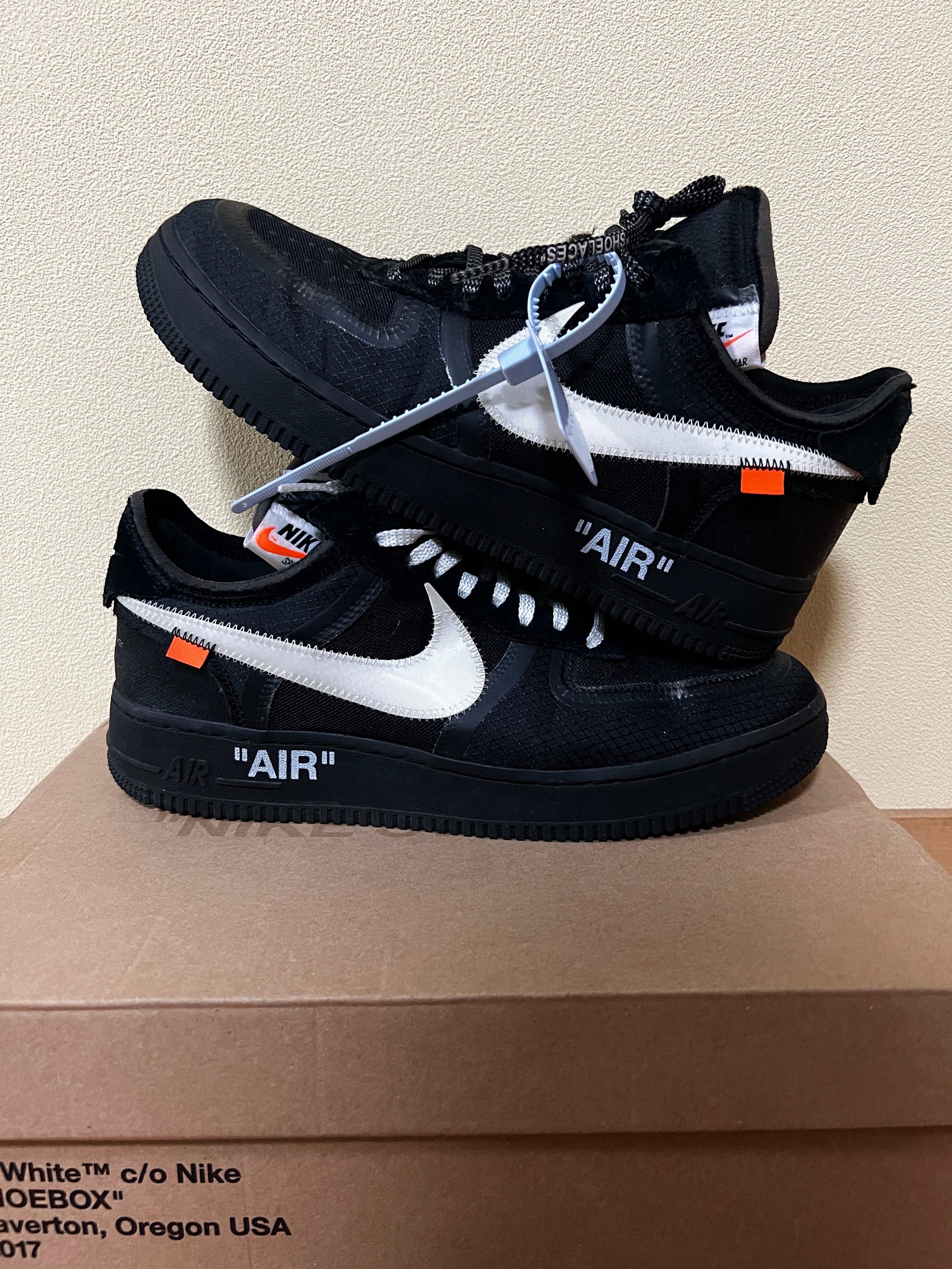 Off-White × Nike Air Force 1 Low "Black"
