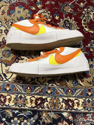 SACAI × NIKE BLAZER LOW "MAGMA ORANGE"