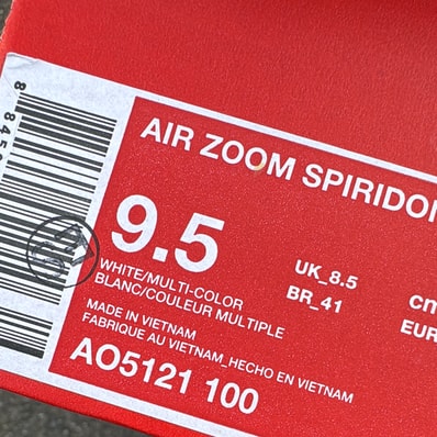 Nike Air Zoom Spiridon 16 NIC QS "White/Multi Color"