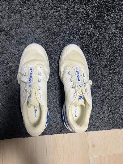 JJJJound × Salomon XT-Wings 2 "Vanilla Ice/White/Lapis Blue"