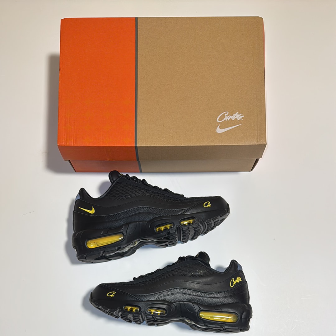 Corteiz × Nike Air Max 95 "Black and Tour Yellow"