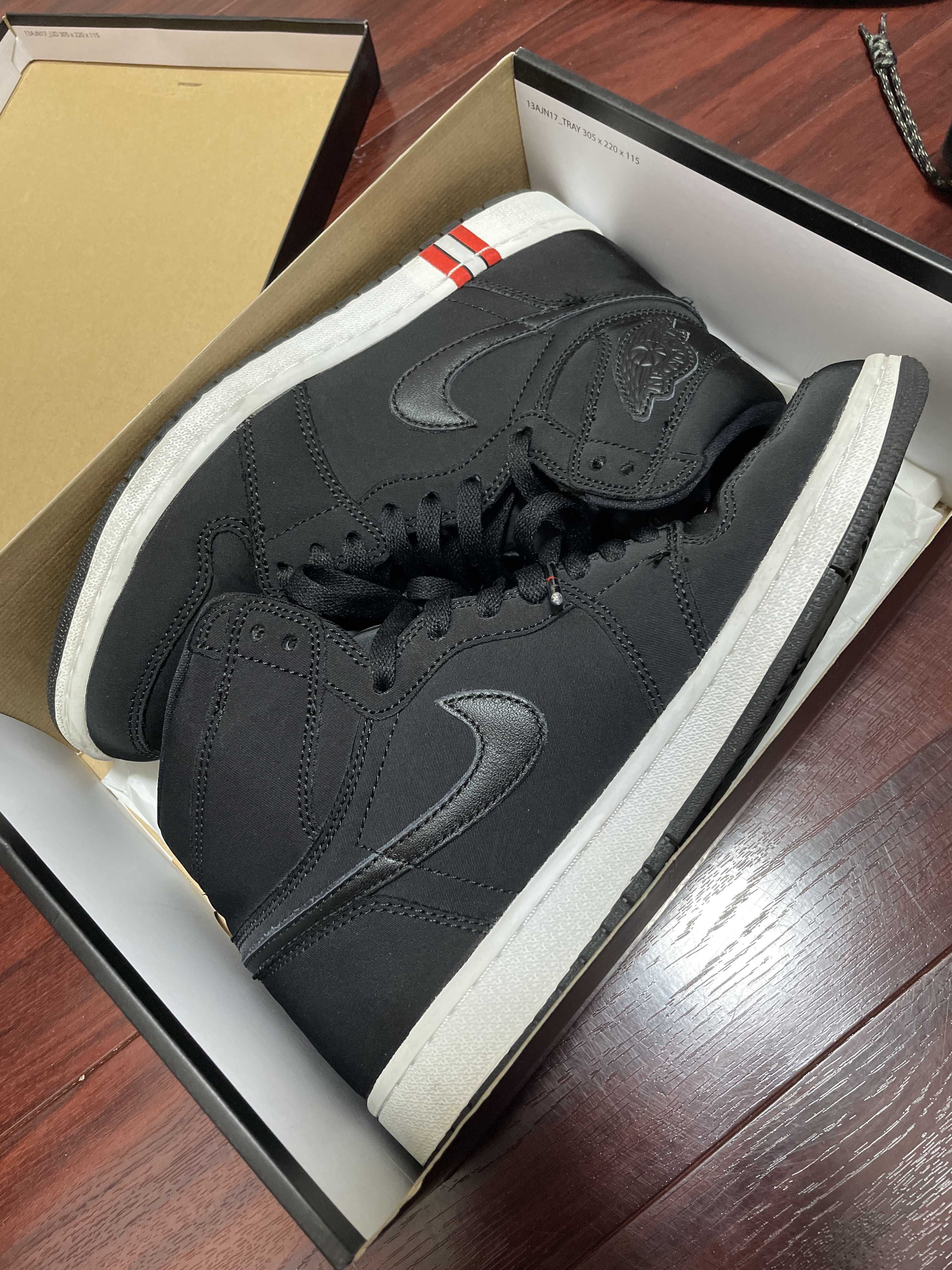 Paris Saint-Germain (PSG) × Nike Air Jordan 1 High "Black"