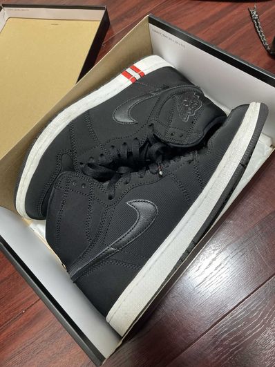 Paris Saint-Germain (PSG) × Nike Air Jordan 1 High "Black"