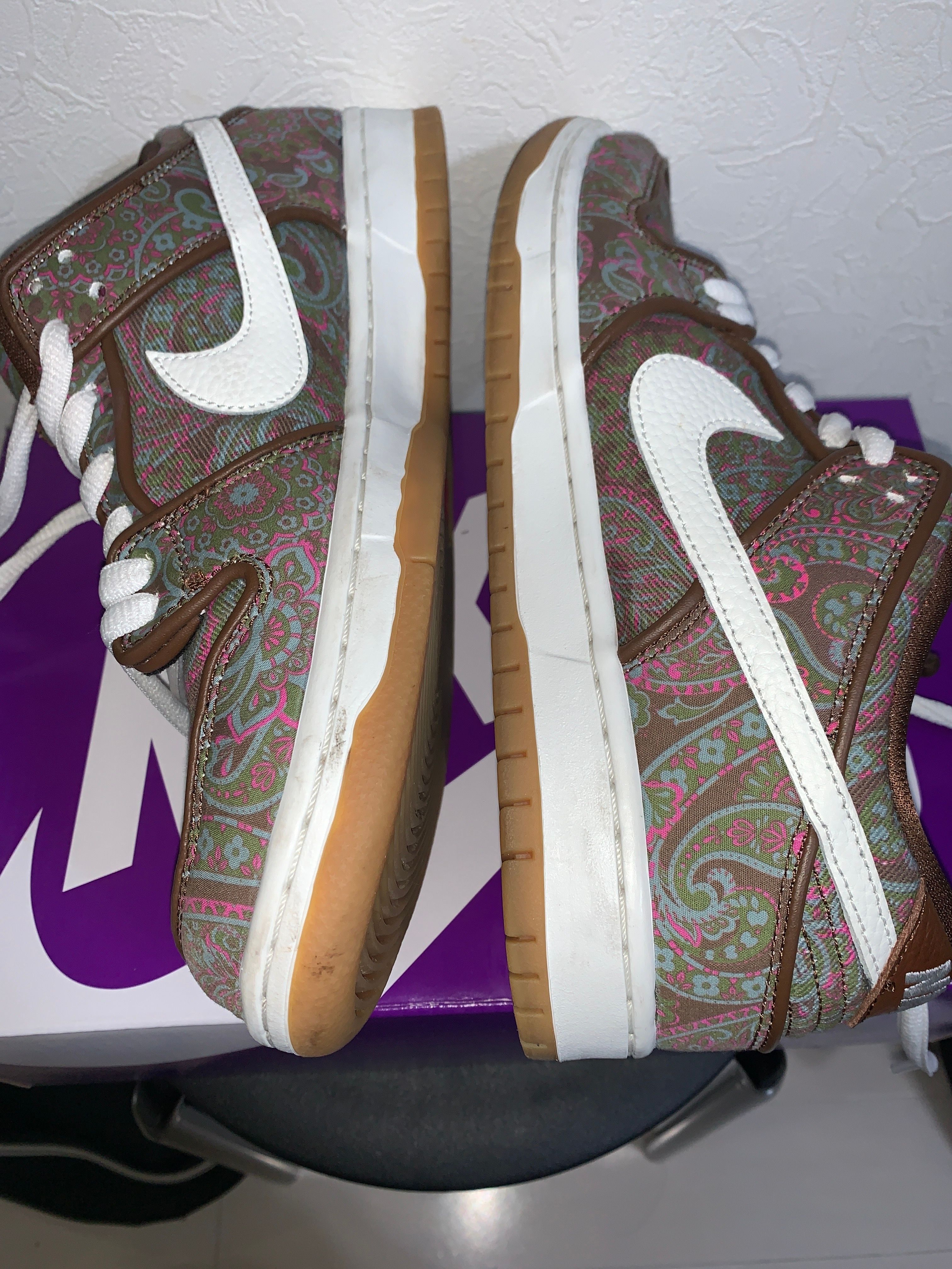 Nike SB Dunk Low PRM "Brown Paisley"