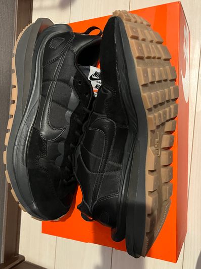 sacai × Nike VaporWaffle "Black Gum"
