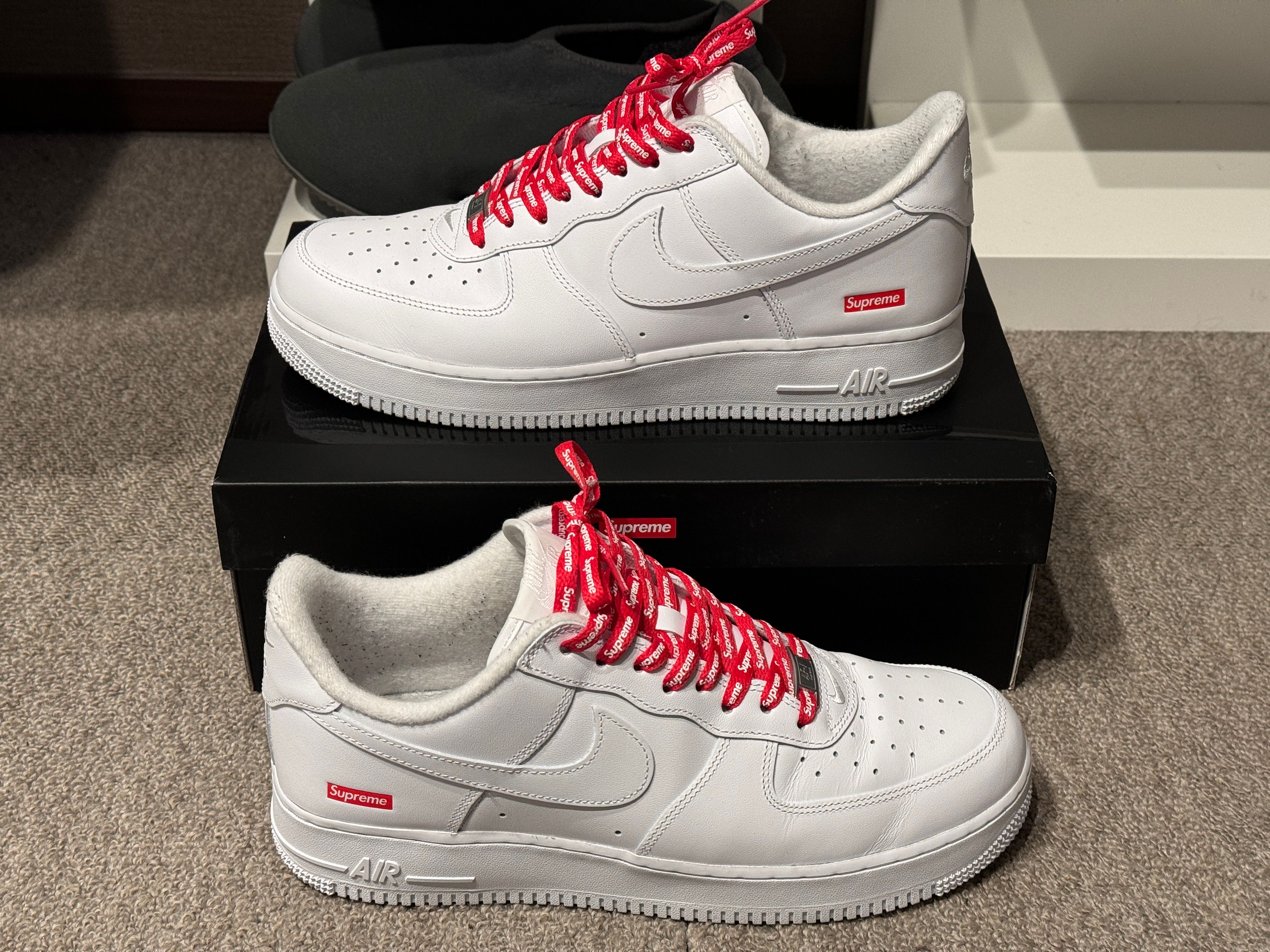 Supreme × Nike Air Force 1 Low "White"