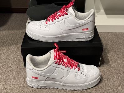 Supreme × Nike Air Force 1 Low "White"
