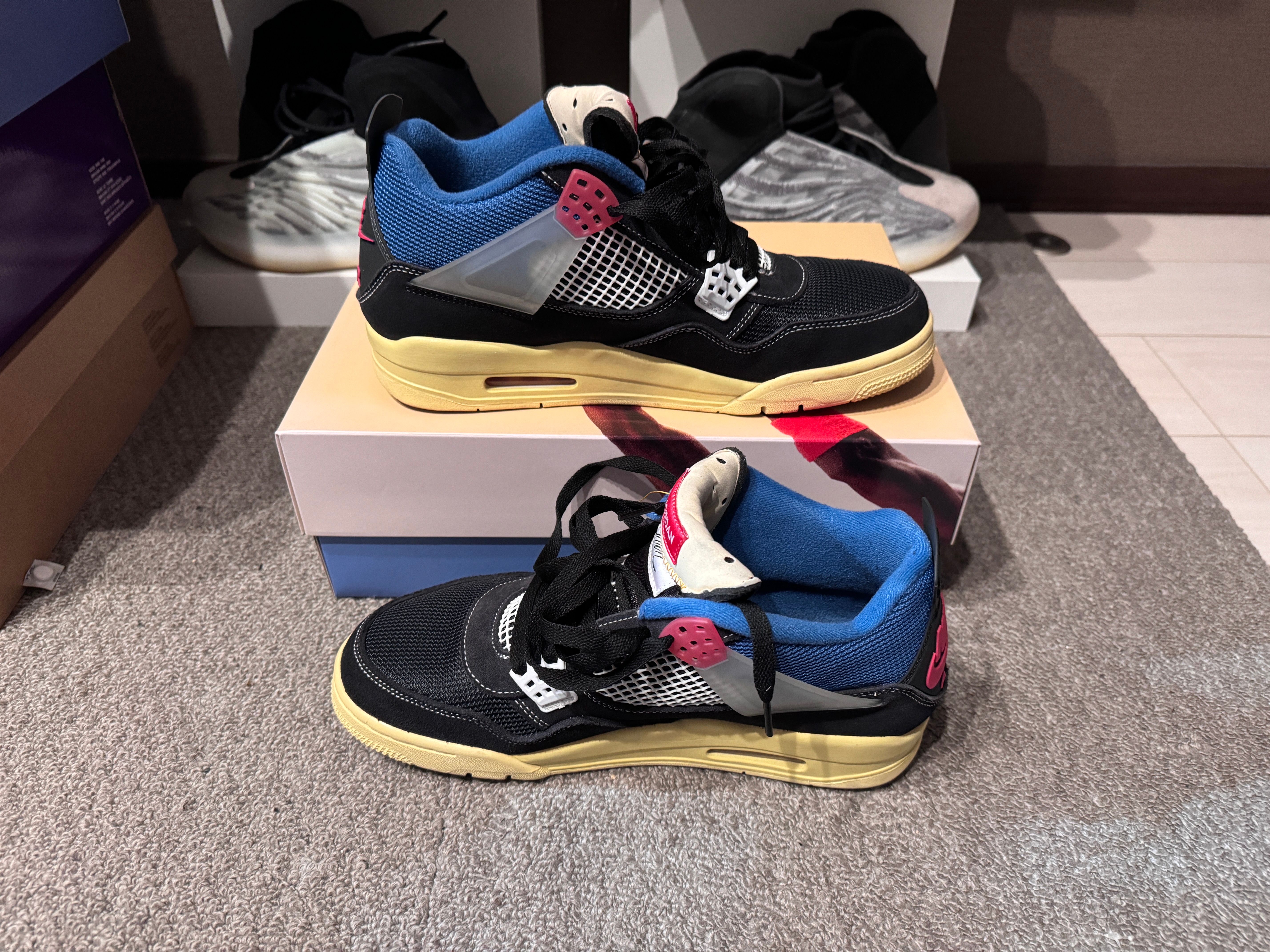 UNION × NIKE AIR JORDAN 4 "OFF NOIR"