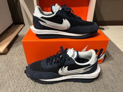 Fragment × sacai × Nike LD Waffle "Blackended Blue"