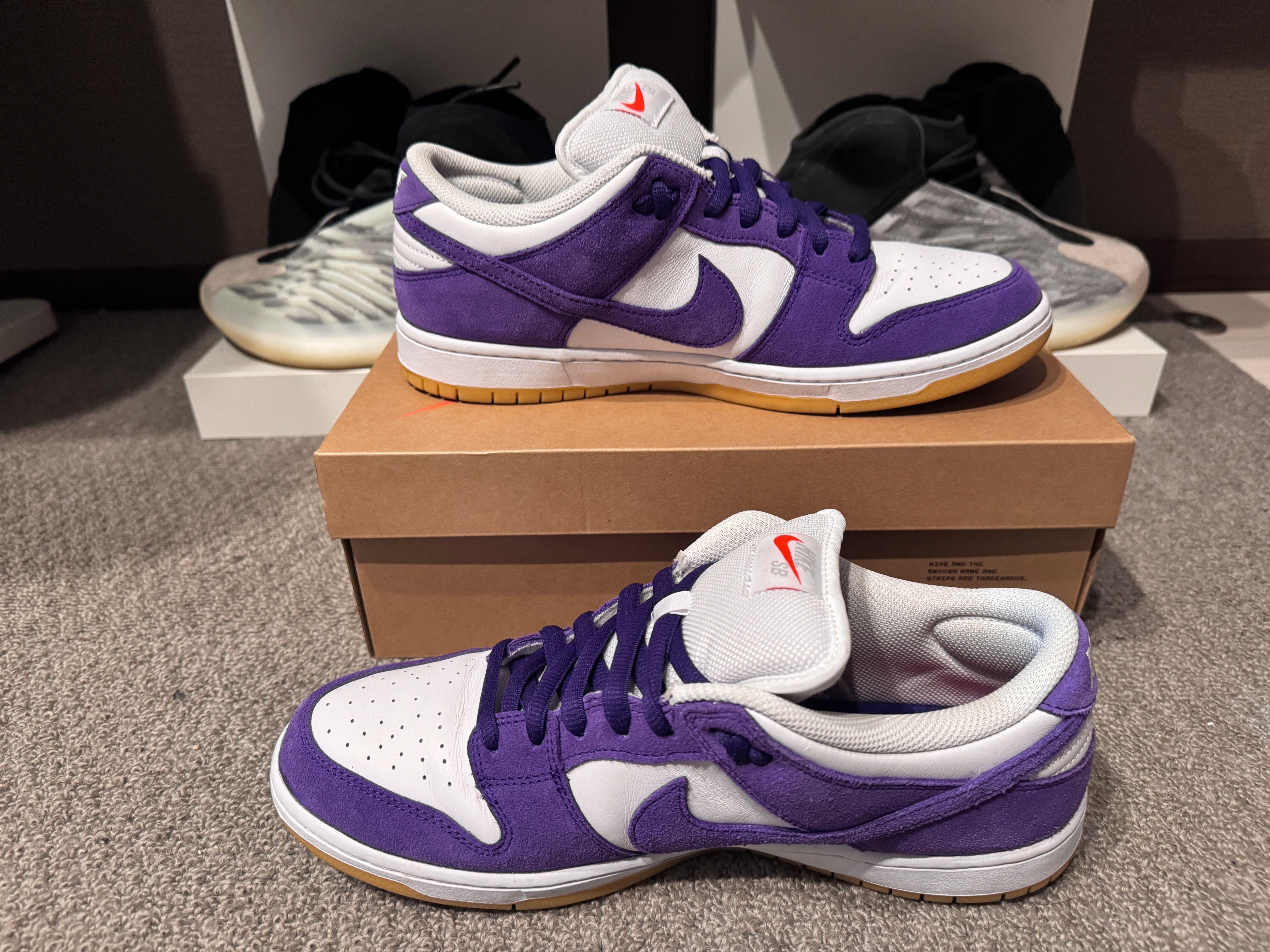Nike SB Dunk Low Pro ISO Orange Label "Court Purple Gum"