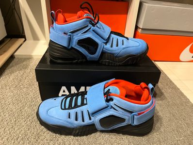 AMBUSH × Nike Air Adjust Force "University Blue and Habanero Red"