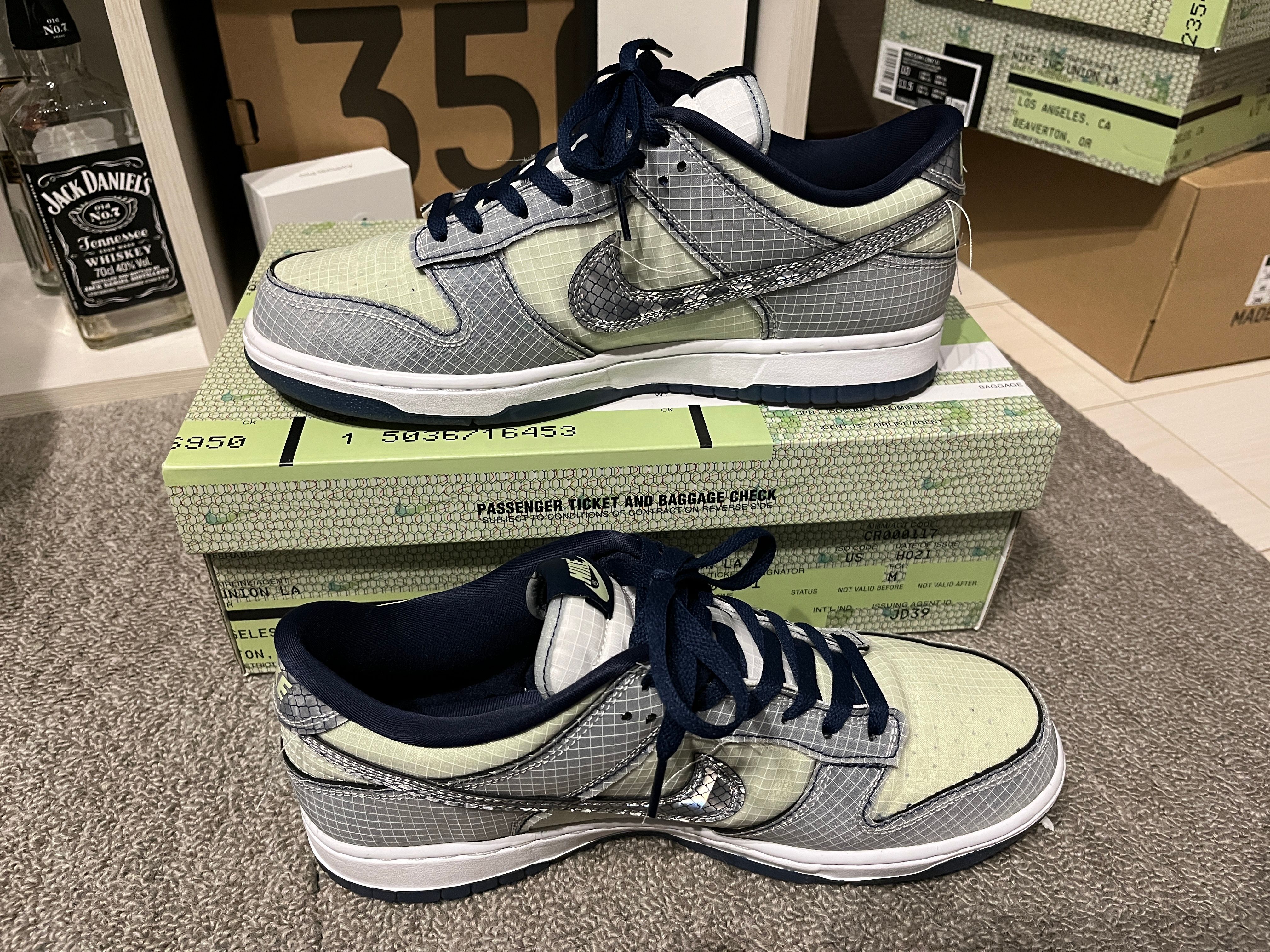 UNION × Nike Dunk Low "Pistachio"