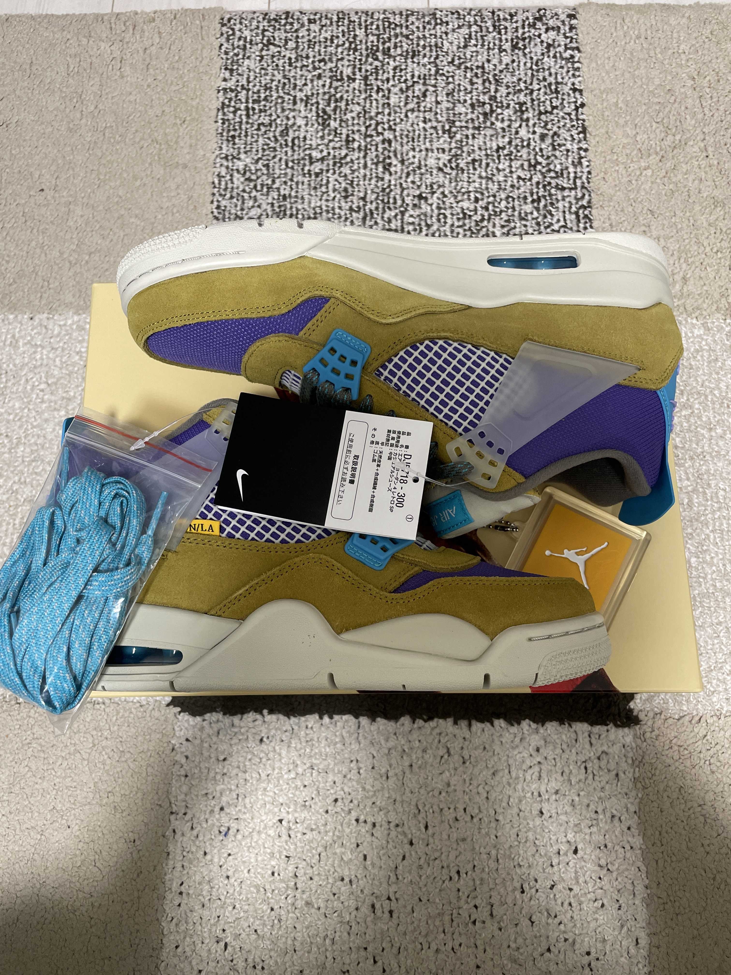 Union × Nike Air Jordan 4 SP "Desert Moss"