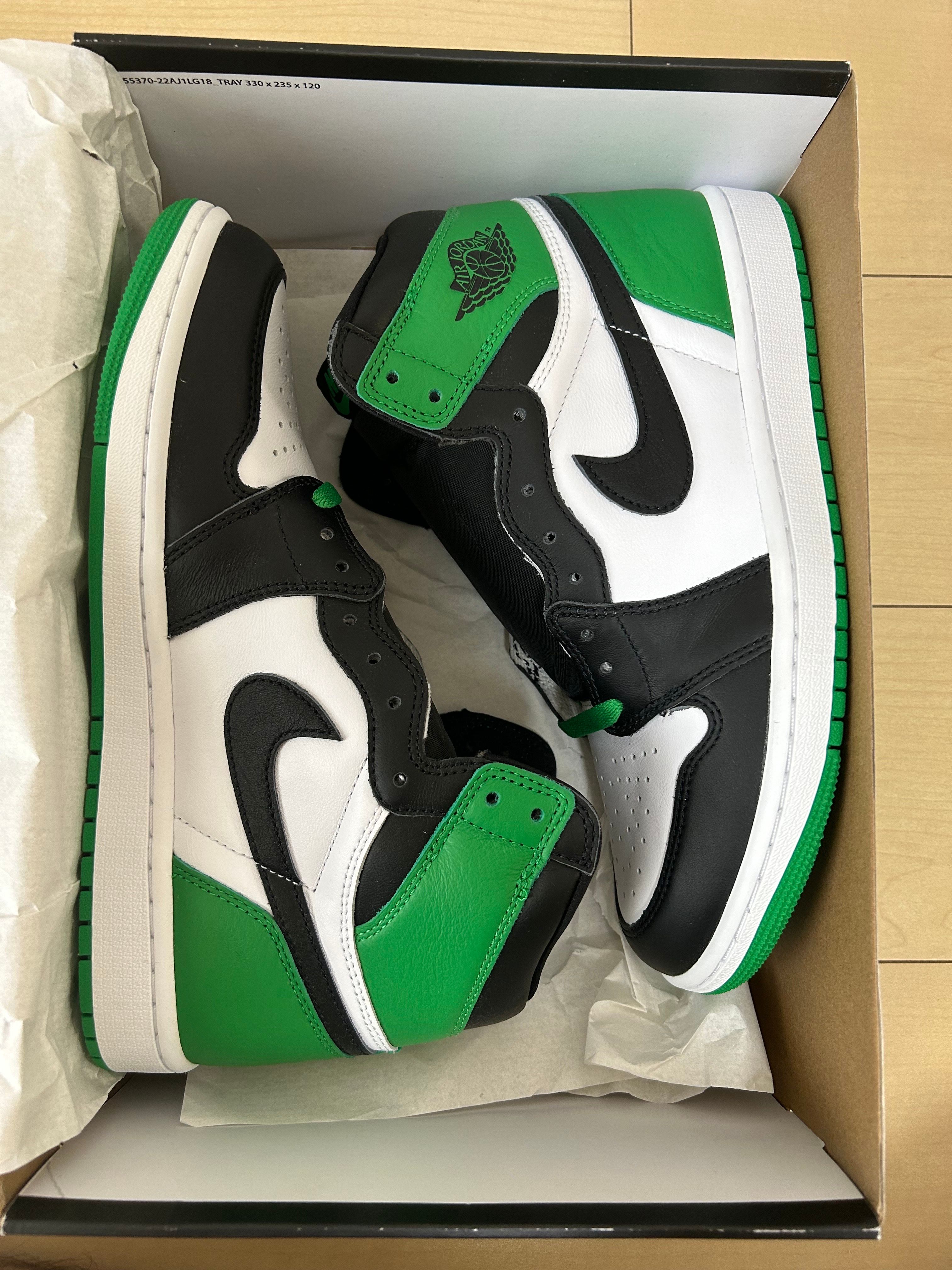 Nike Air Jordan 1 Retro High OG "Celtics/Black and Lucky Green" (2023)