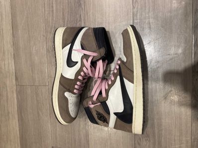 Travis Scott × Nike Air Jordan 1 Retro High OG TS SP "Sail/Dark Mocha"