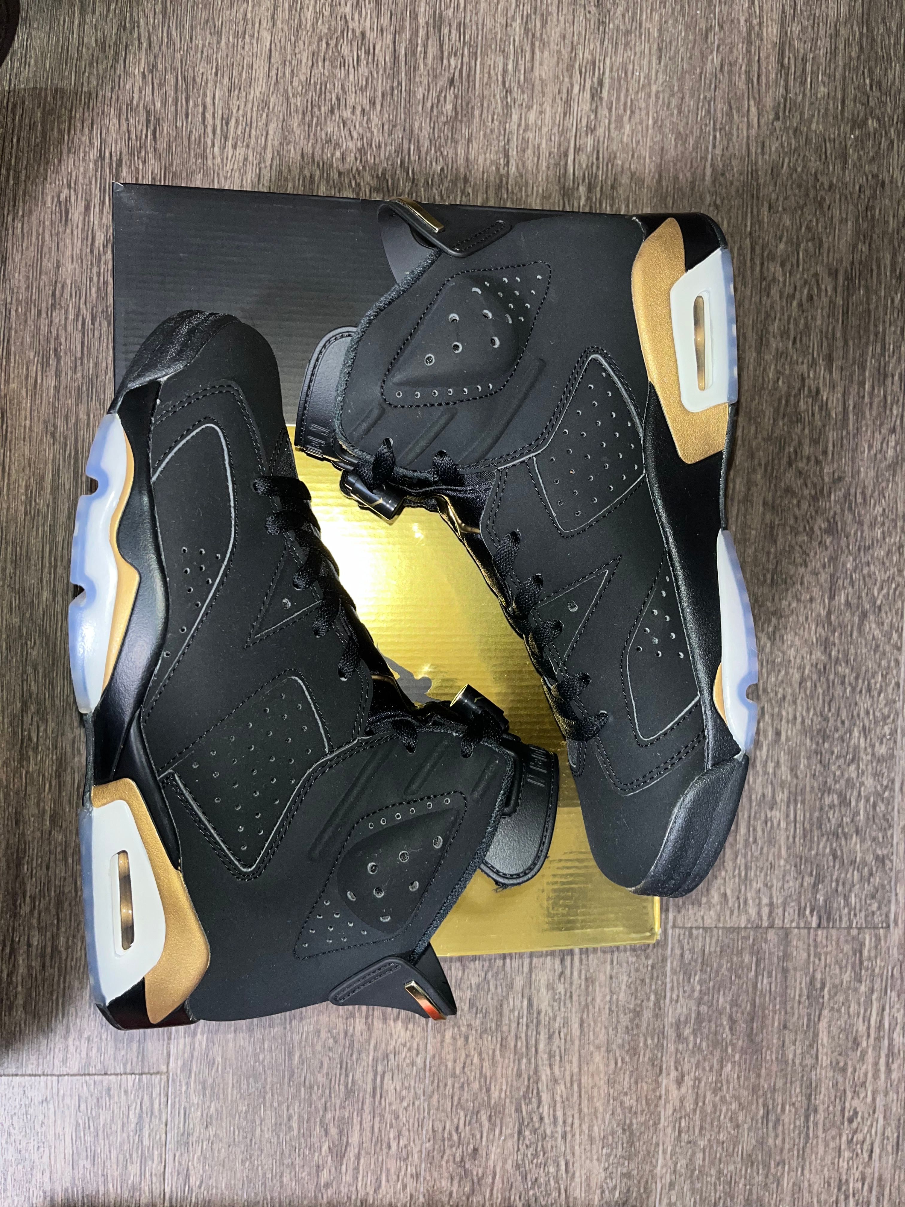 Nike Air Jordan 6 DMP "Black/Metallic Gold" (2020)  
