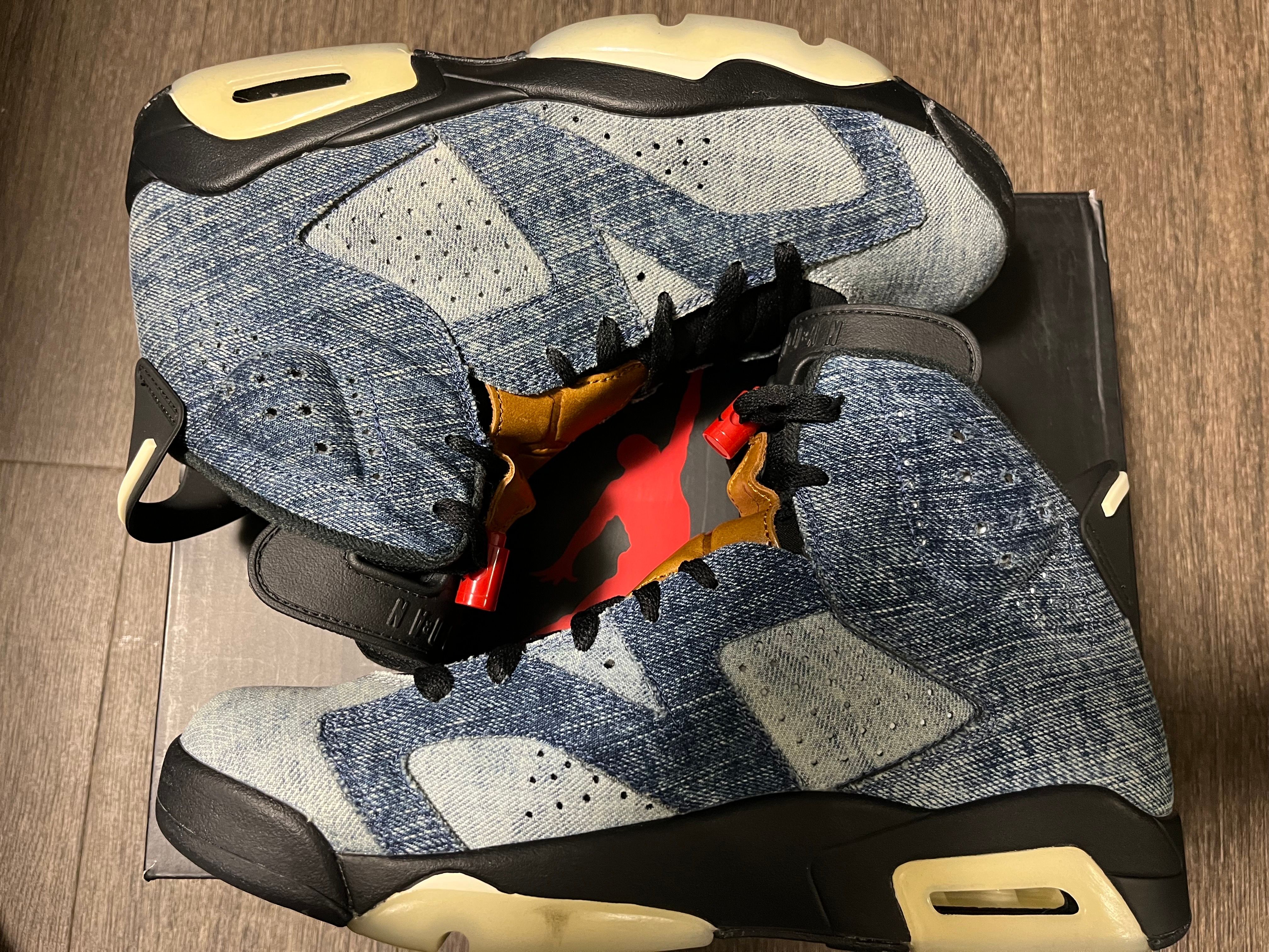 NIKE AIR JORDAN 6 "WASHED DENIM"