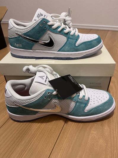 APRIL SKATEBOARDS × Nike SB Dunk Low Pro QS "White and Multi-Color"