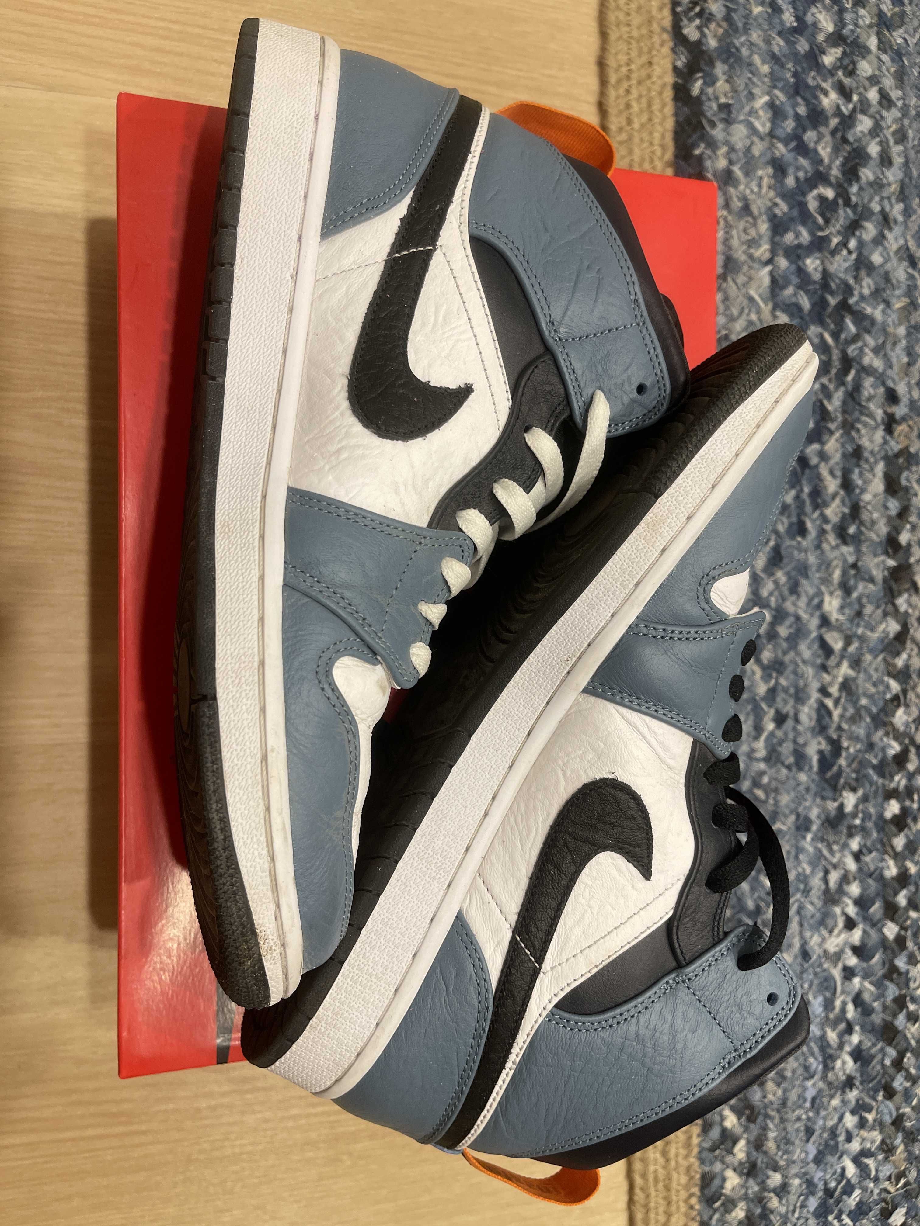 FACETASM × Nike Air Jordan 1 Mid "White/Navy"