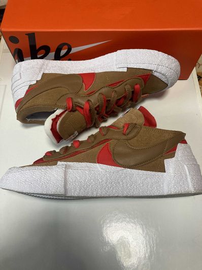 SACAI × NIKE BLAZER LOW "BRITISH TAN"