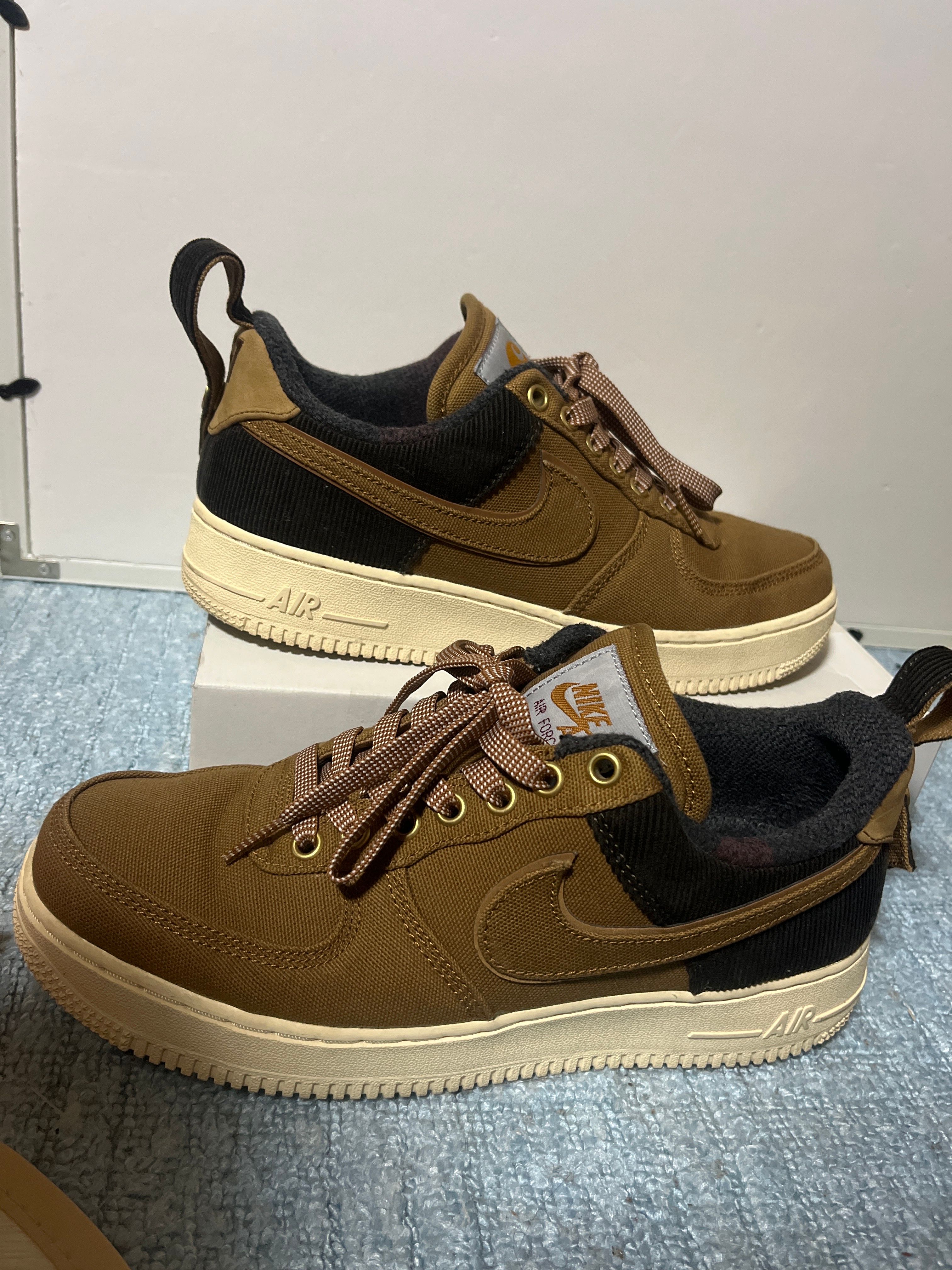 Carhartt WIP × Nike Air Force 1 Low "Ale Brown"