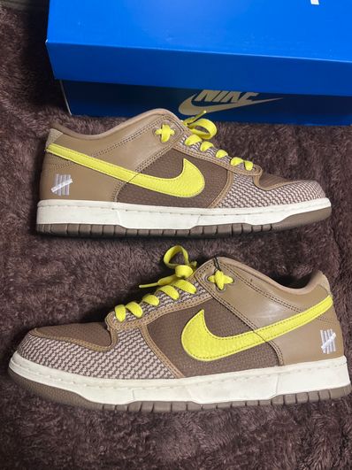 UNDEFEATED × Nike Dunk Low SP "Canteen/Lemon Frost/Palomino"