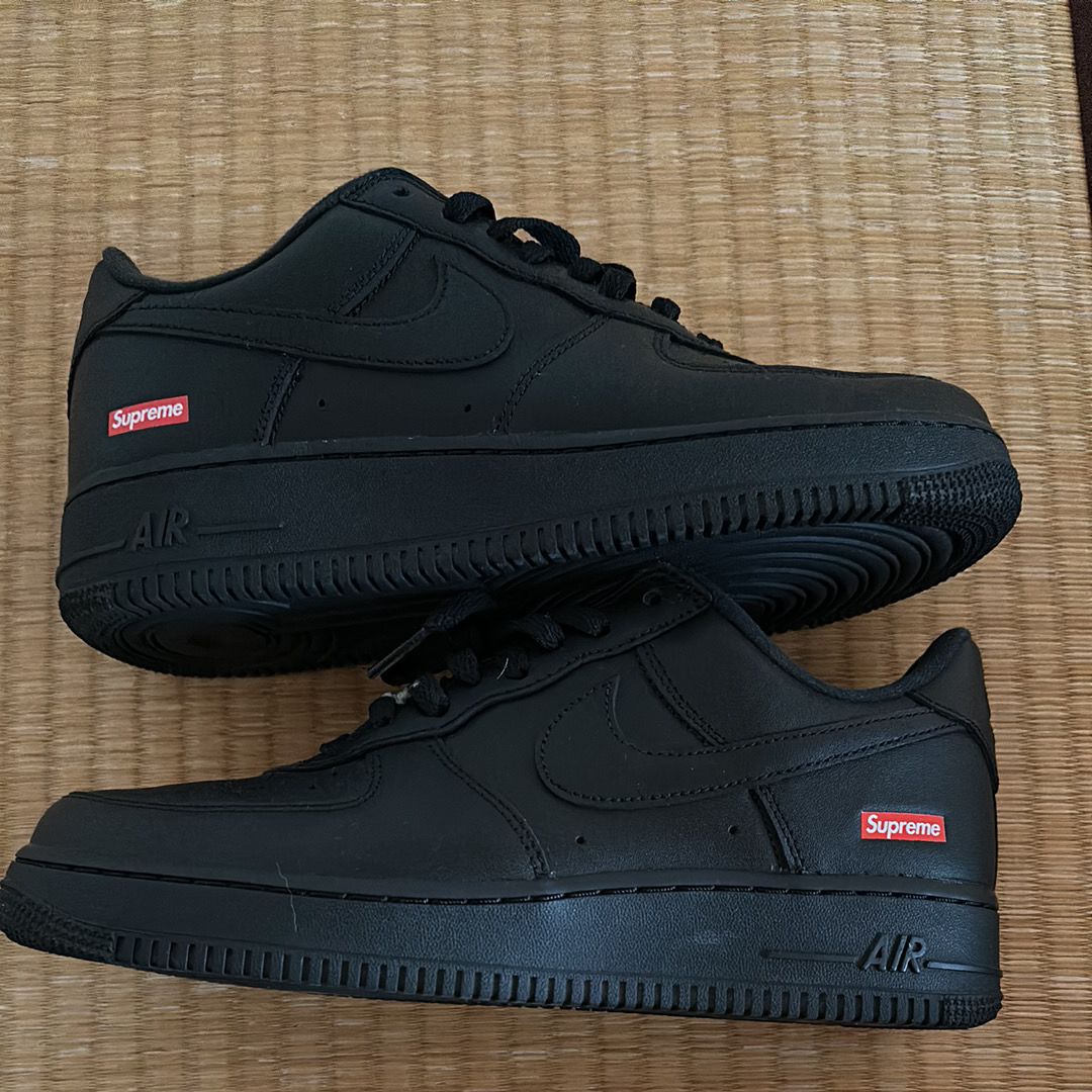 Supreme × Nike Air Force 1 Low "Black"