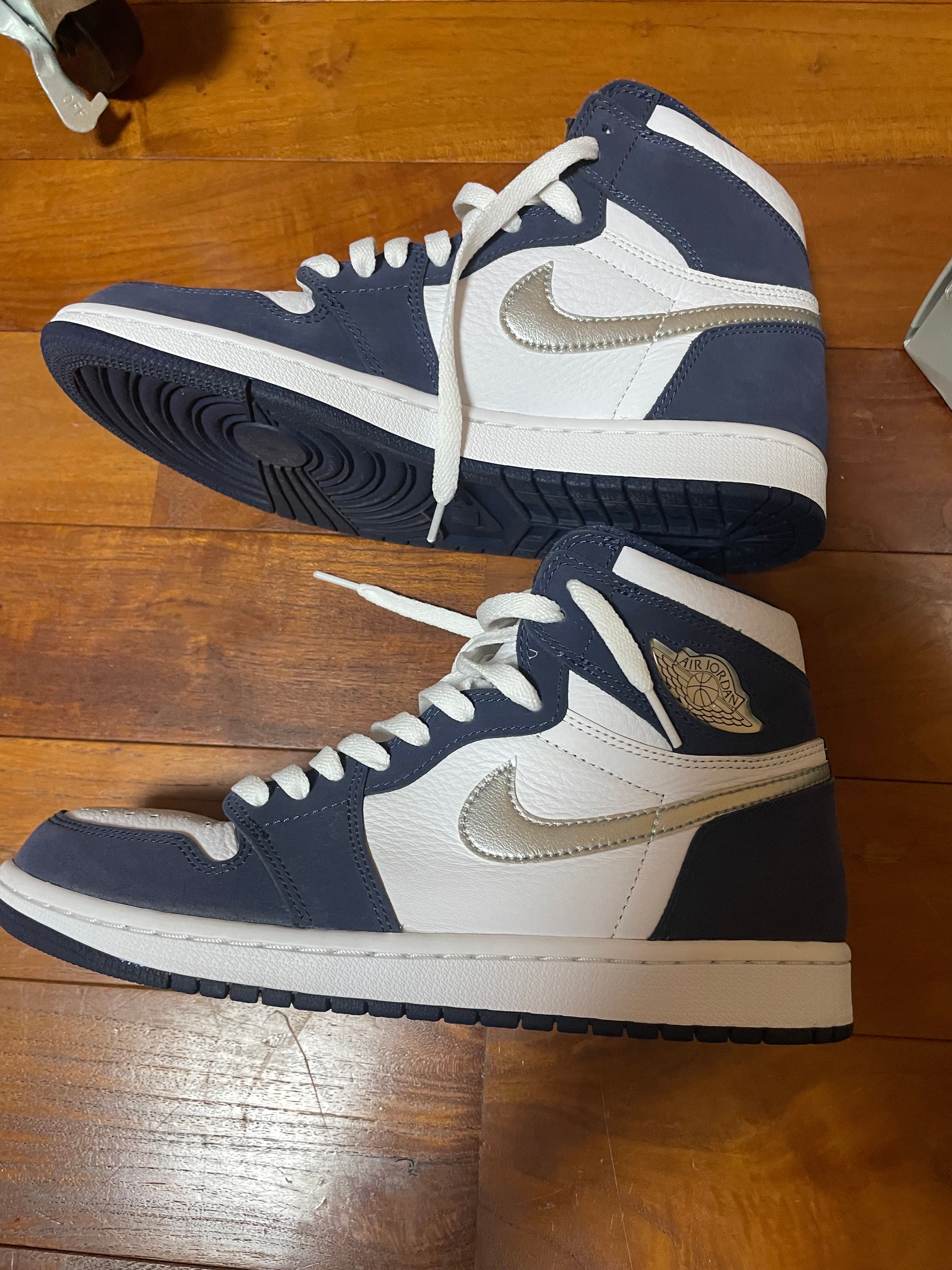 Nike Air Jordan 1 High OG CO.JP "White/Midnight Navy" (2020)(ブリーフケースなし)