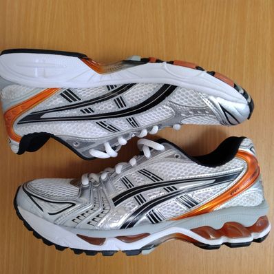 Asics Gel-Kayano 14 "White/Piquant Orange"