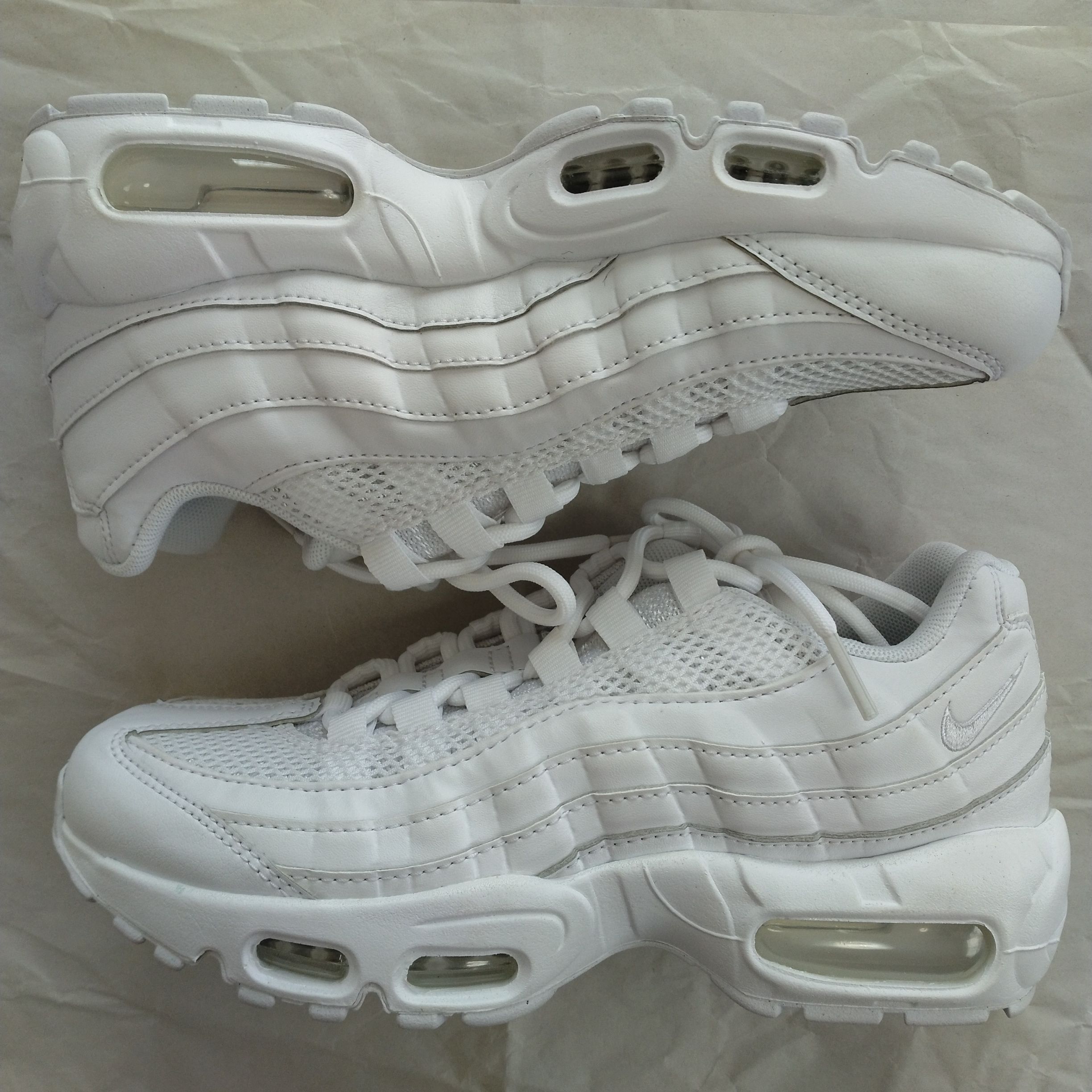 Nike Women's Air Max 95 Next Nature "Triple White"
