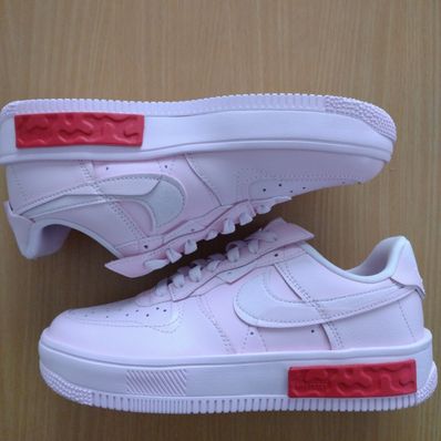 Nike Women's Air Force 1 Fontanka "Pink/Red"