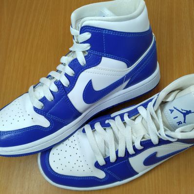 Nike Women's Air Jordan 1 Mid "Kentucky Blue"