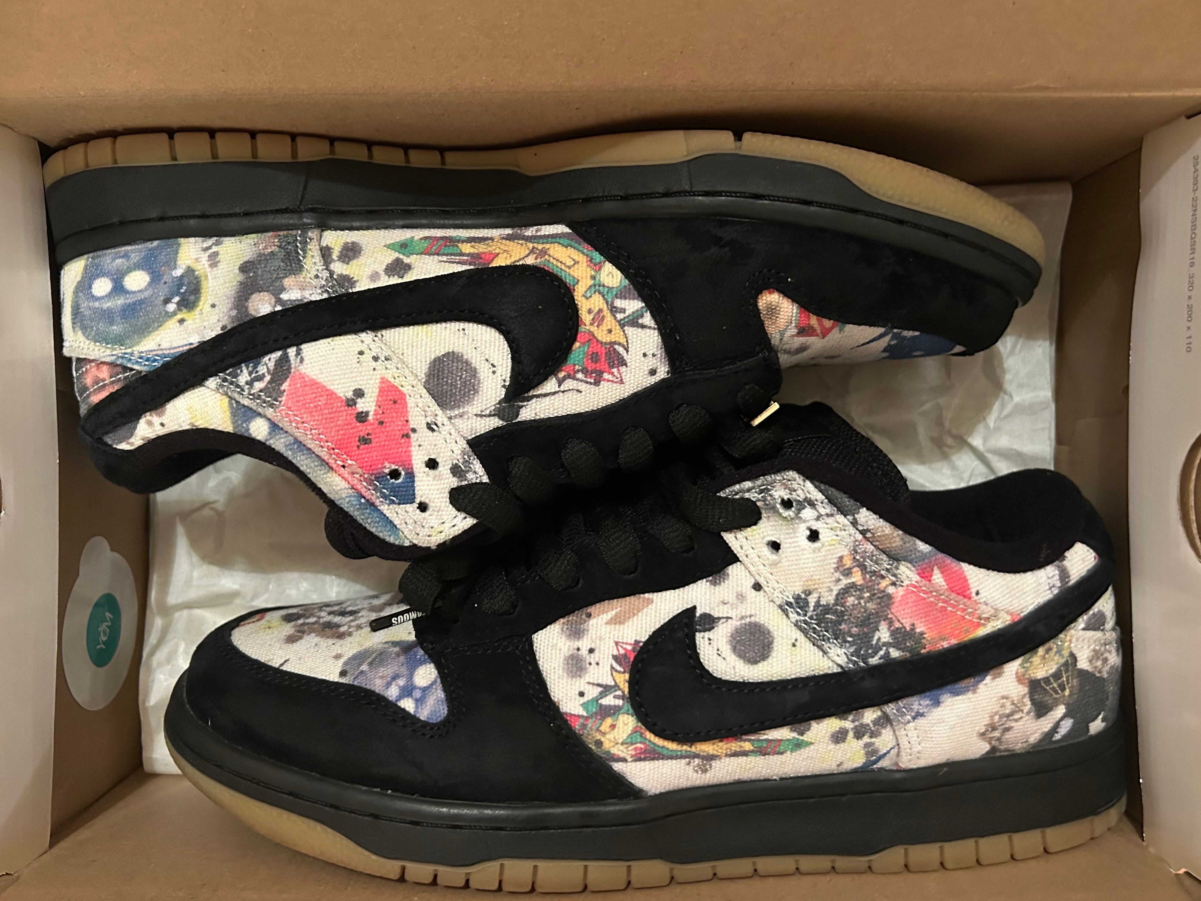 Supreme × Nike SB Dunk Low "Rammellzee"