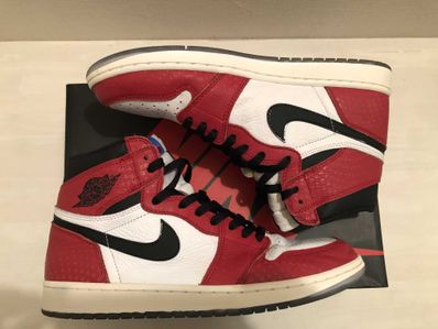 Spiderman × Nike Air Jordan 1 Origin Story "Gym Red/White/Photo Blue/Black"