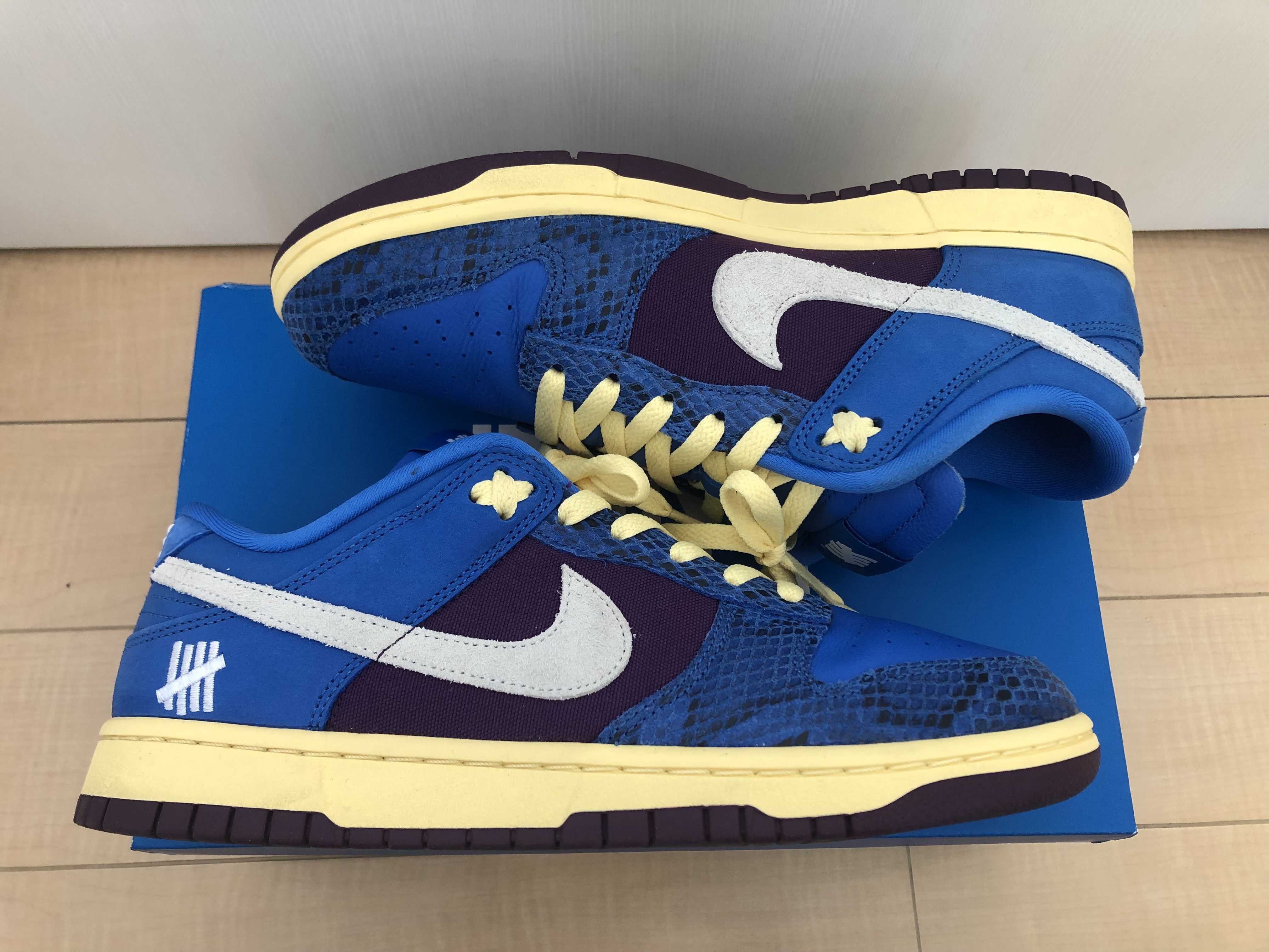 UNDEFEATED × Nike Dunk Low SP "Royal"
