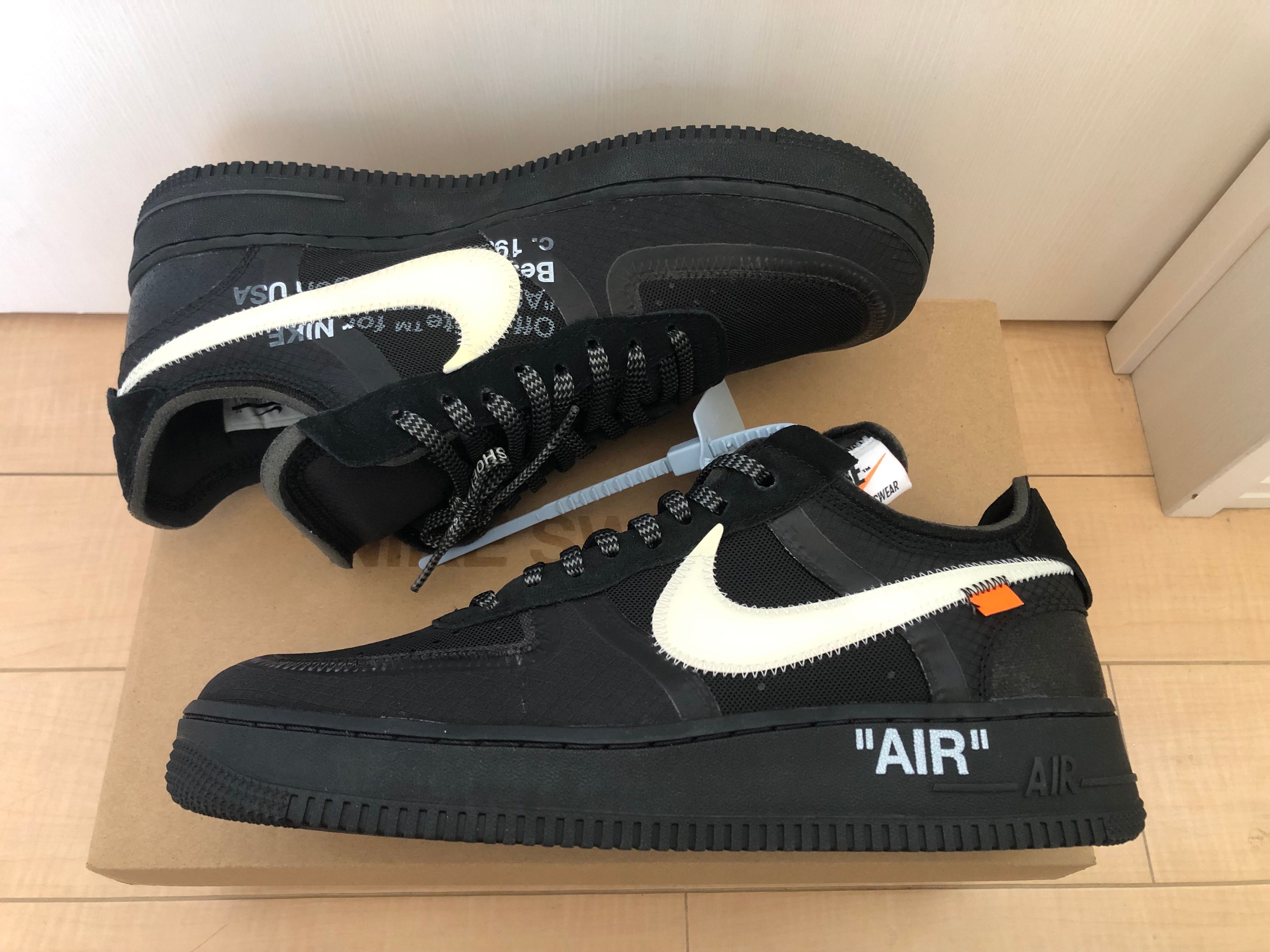 Off-White × Nike Air Force 1 Low "Black"